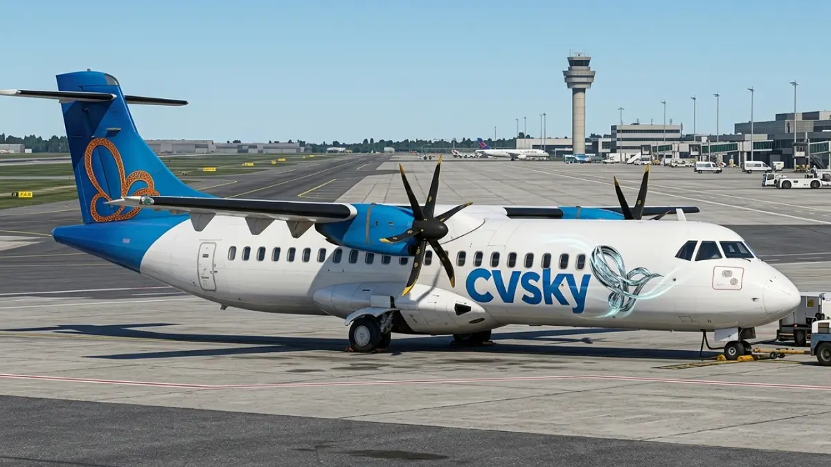 CVSky Launches Operations with ATR72 Wet-Lease Fleet in Cabo Verde