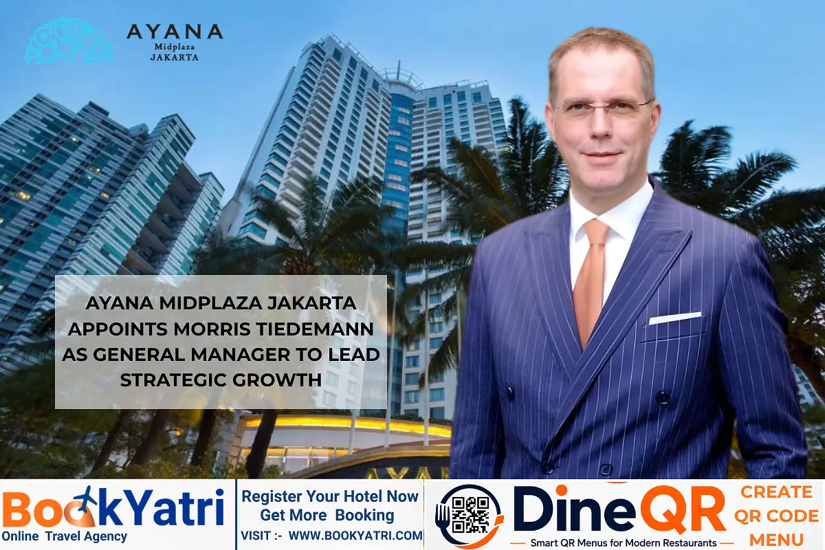 AYANA Midplaza Jakarta Appoints Morris Tiedemann as General Manager to Lead Strategic Growth