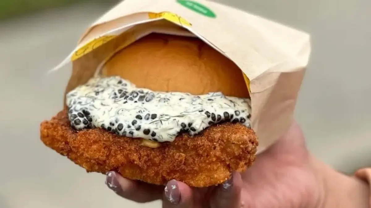 Daybird’s $100 Fish Sandwich in Los Angeles Draws Attention for Caviar Add-On