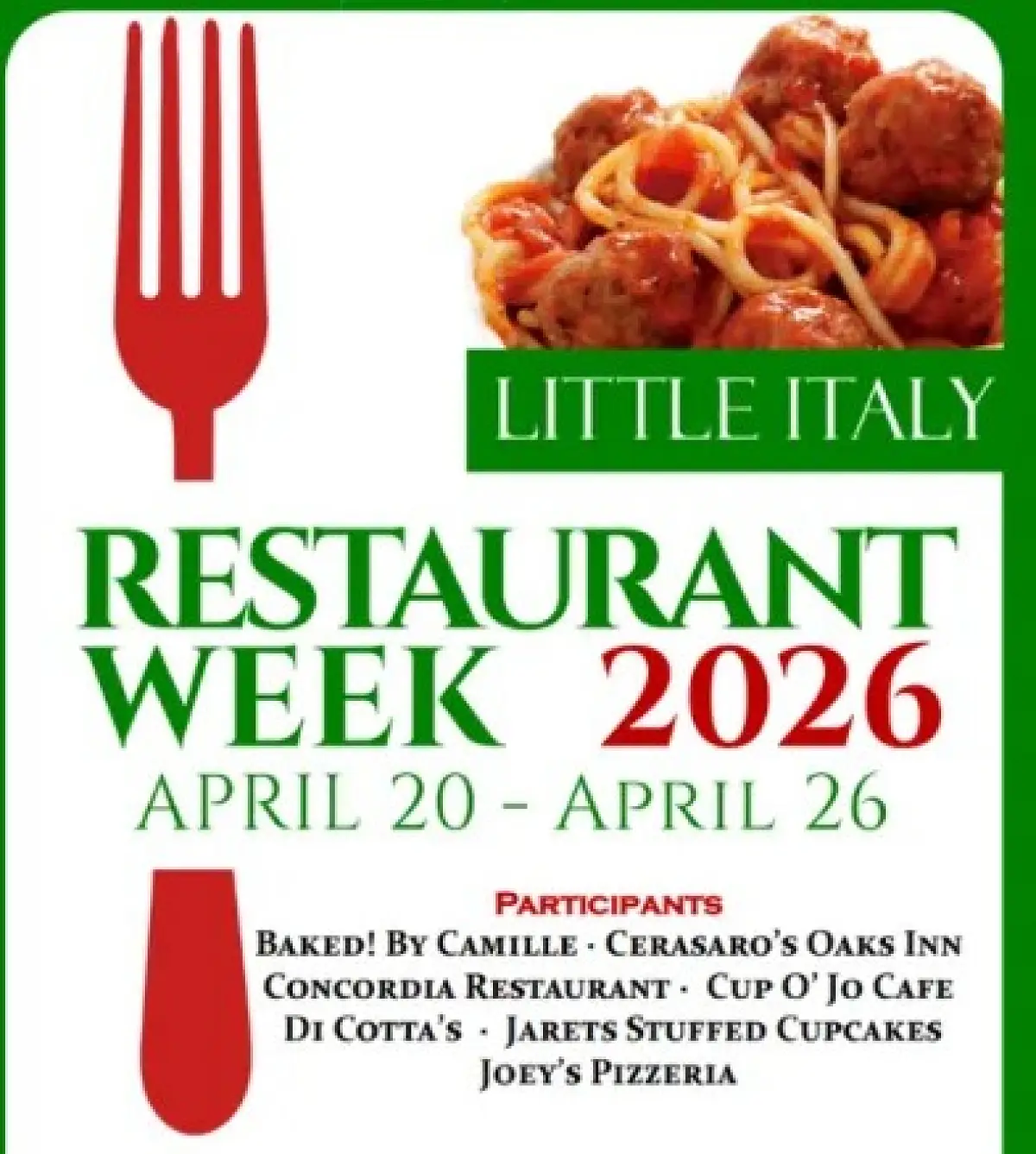 Endicott to Host First Little Italy Restaurant Week April 20–26