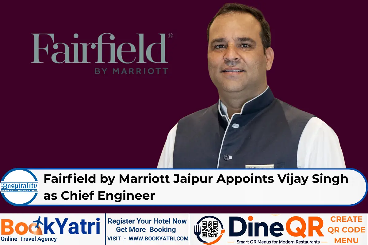 Fairfield by Marriott Jaipur Appoints Vijay Singh as Chief Engineer