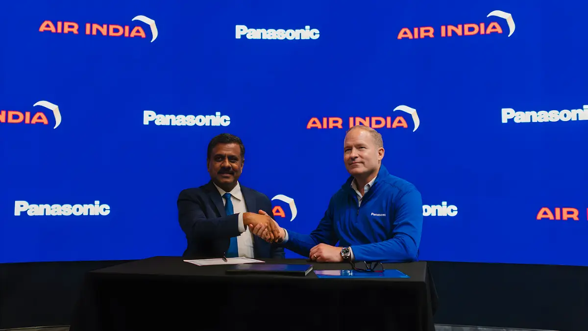 Air India Selects Panasonic for IFE Support Across 74 Aircraft