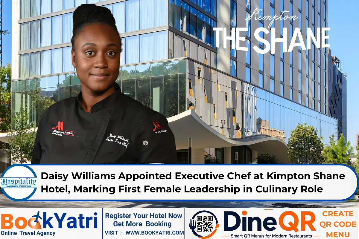 Daisy Williams Appointed Executive Chef at Kimpton Shane Hotel, Marking First Female Leadership in Culinary Role