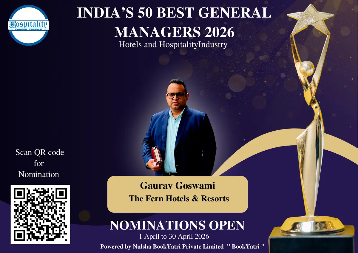 Gaurav Goswami, GM at The Fern Hotels & Resorts, Nominated for India’s 50 Best General Managers 2026