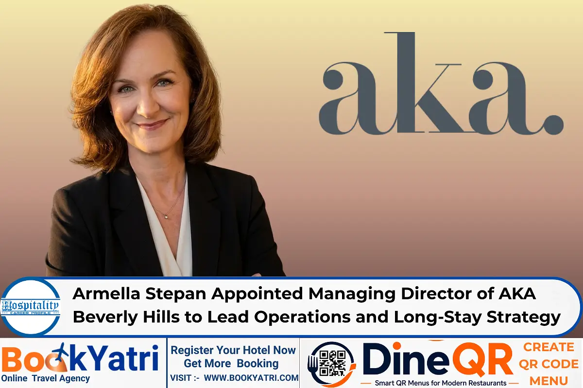 Armella Stepan Appointed Managing Director of AKA Beverly Hills to Lead Operations and Long-Stay Strategy