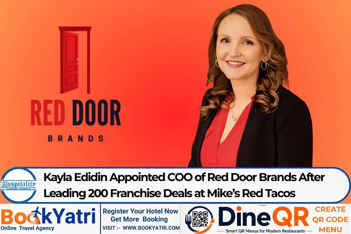 Kayla Edidin Name COO of Red Door Brands to Drive Growth After Record Franchise Expansion