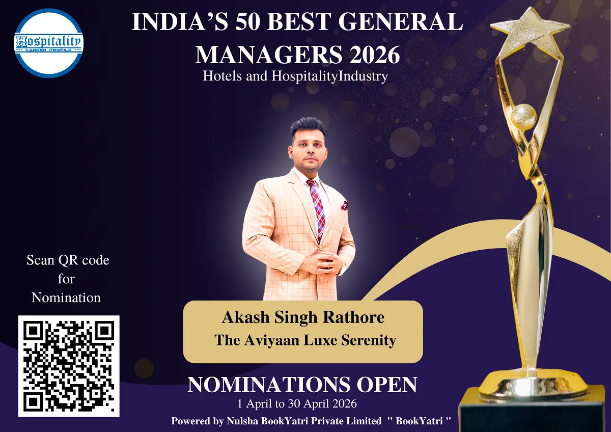 Akash Singh Rathore GM of Aviyaan Nominated for Top 50 GMs 2026
