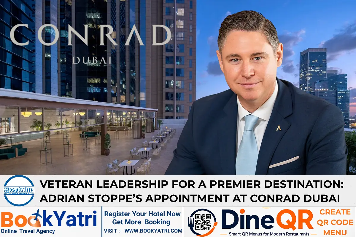 Adrian Stoppe Appointed General Manager of Conrad Dubai