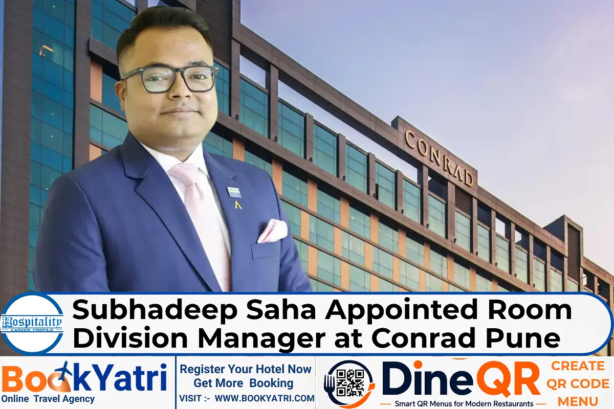 Subhadeep Saha Appointed Room Division Manager at Conrad Pune