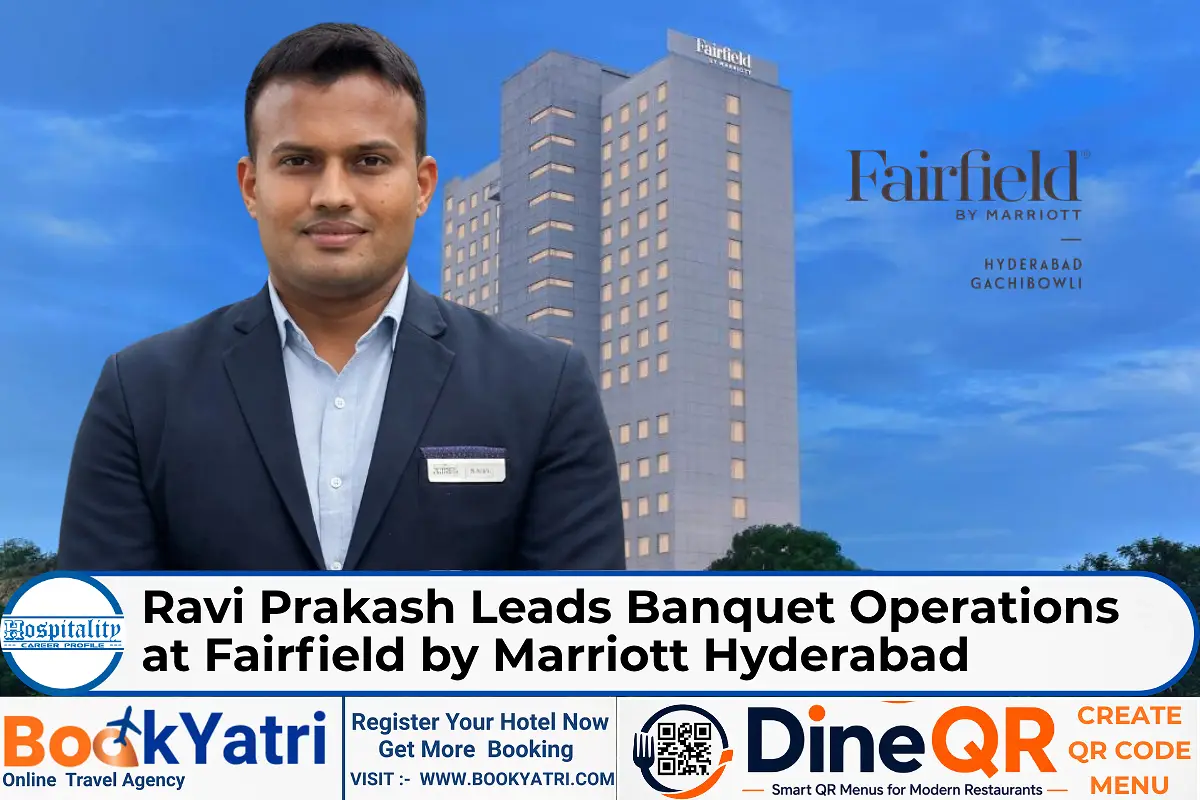 Ravi Prakash to Lead Banquet Ops at Fairfield by Marriott