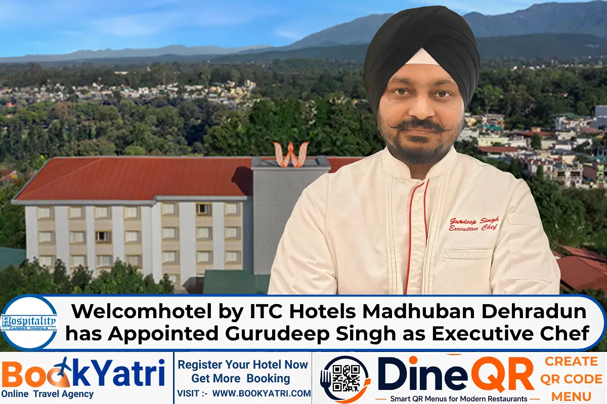 Gurudeep Singh Appointed New Executive Chef at Welcomhotel ITC Madhuban