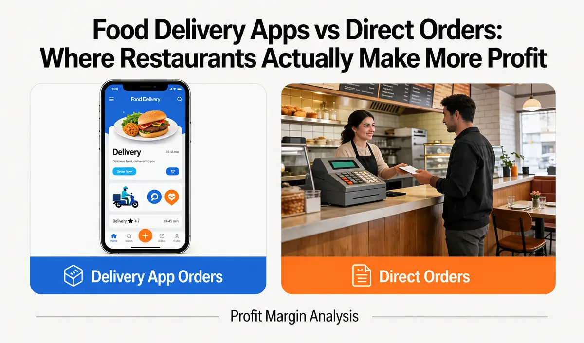 Food Delivery Apps vs Direct Orders: Where Restaurants Actually Make More Profit in 2026