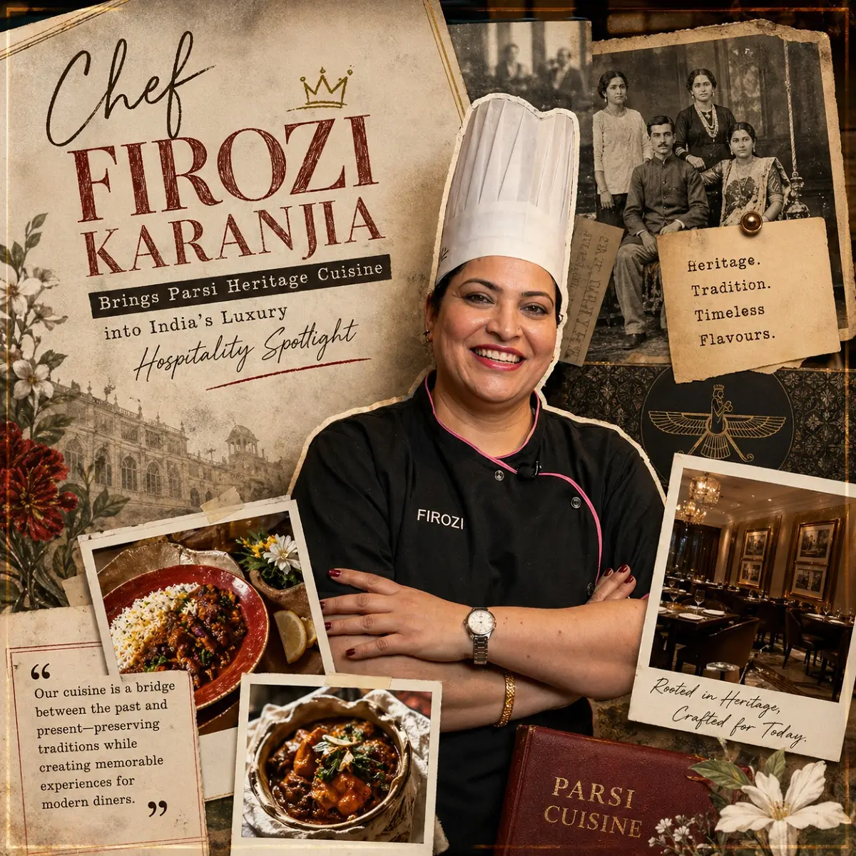 Firozi Karanjia Parsi Cuisine Goes Premium in Luxury Hotels