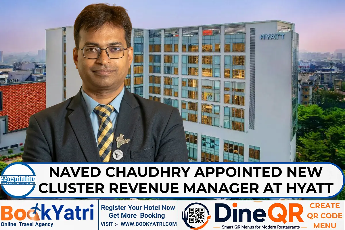 Naved Chaudhary appointed new Cluster Revenue Manager at Hyatt