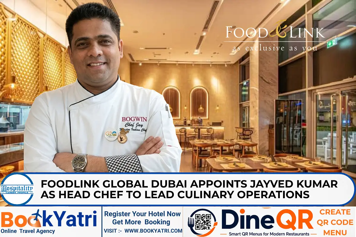 Jayved Kumar Appointed as Head Chef at Foodlink Global Dubai
