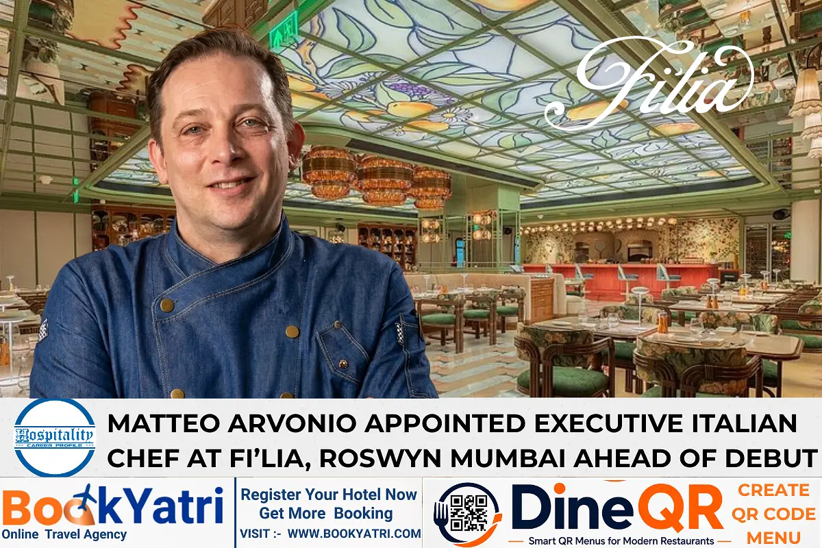 Acclaimed Chef Matteo Arvonio to Lead New Restaurant  Fi’lia