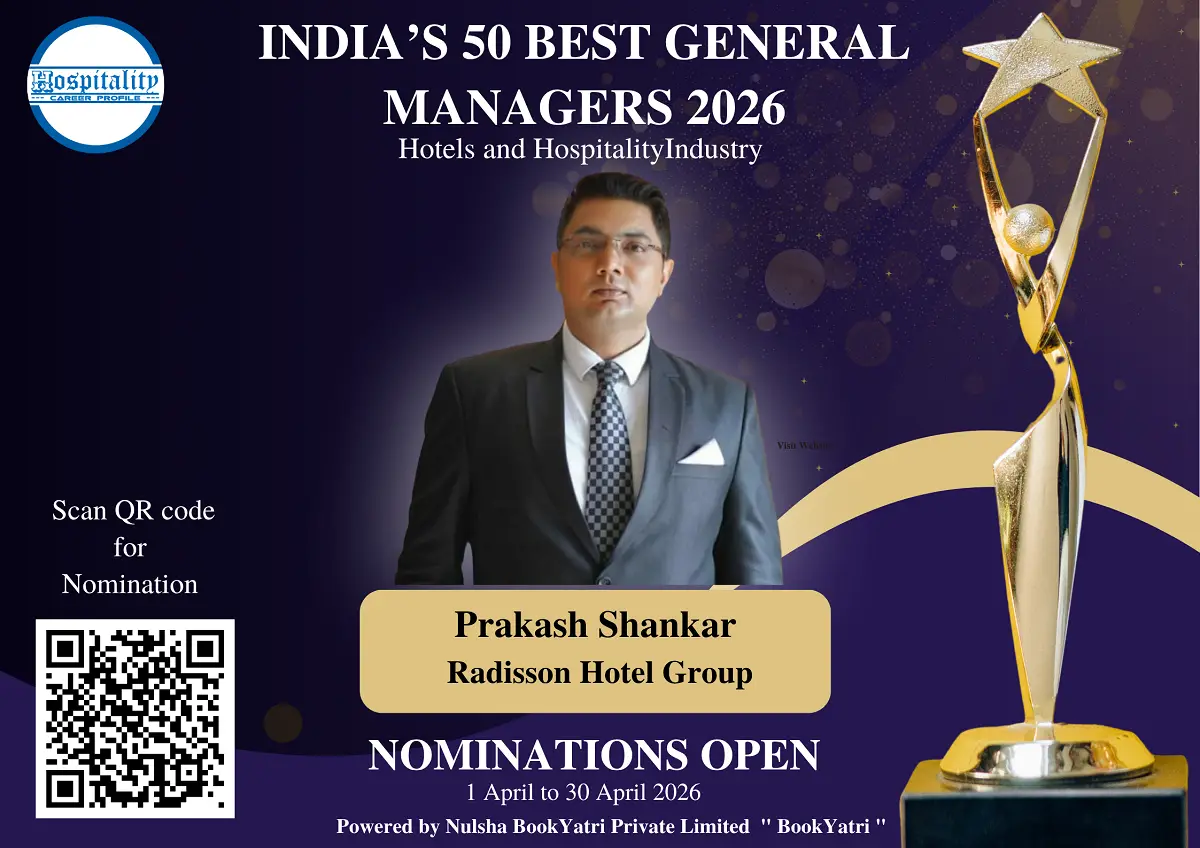 Prakash Shankar Nominated for India’s Top 50 GMs 2026