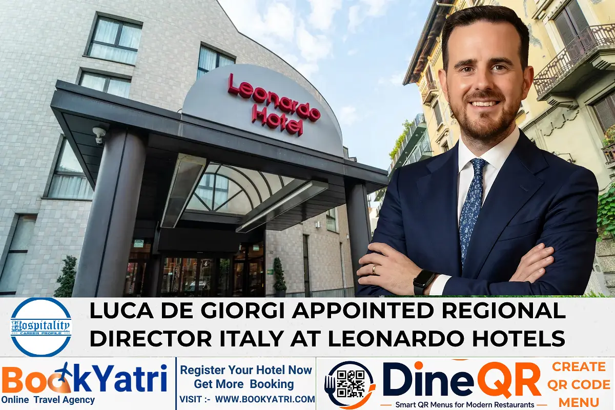 Luca De Giorgi appointed Regional Director Italy at Leonardo Hotels