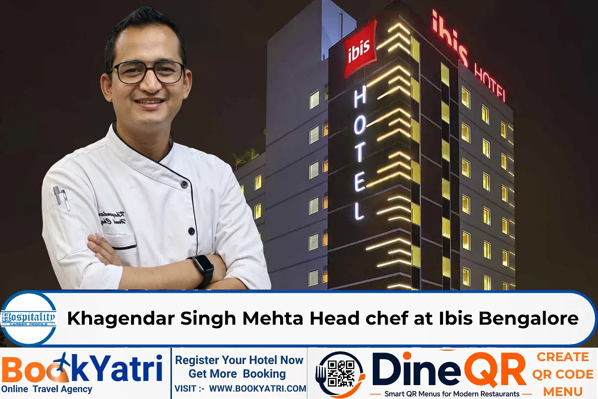 Khagendar Singh Mehta as New Head Chef at Ibis Bengalore