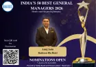 Anuj Soin, GM of Radisson Blu Paschim Vihar New Delhi, Nominated for India’s 50 Best General Managers 2026