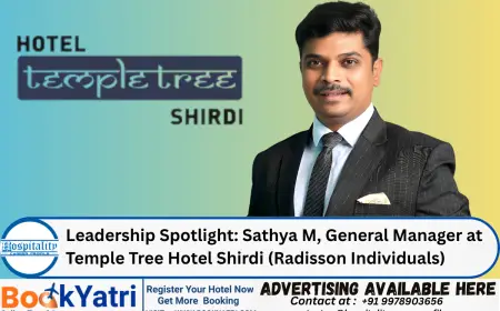 Leadership Spotlight: Mr. Sathya M General Manager at Temple Tree Hotel Shirdi (Radisson Individuals)
