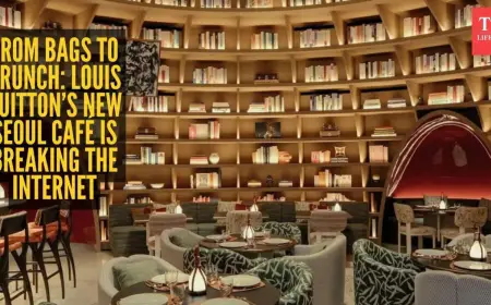 Louis Vuitton Launches Luxury Café and Restaurant Concept in Seoul
