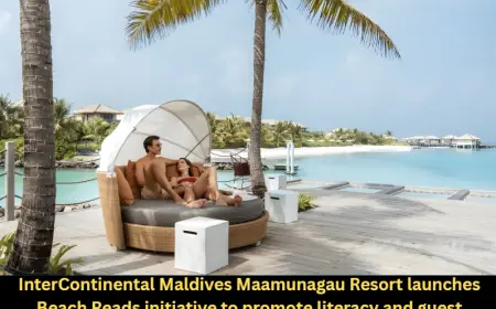 InterContinental Maldives Maamunagau Resort launches Beach Reads initiative to promote literacy and guest engagement