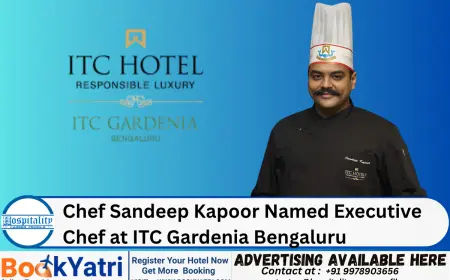 Chef Sandeep Kapoor Named Executive Chef at ITC Gardenia Bengaluru