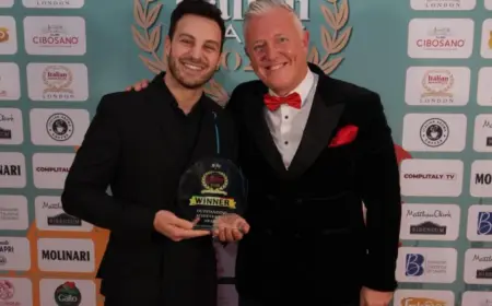 Paisley Restaurant Named Best in Scotland at Italian Awards 2026