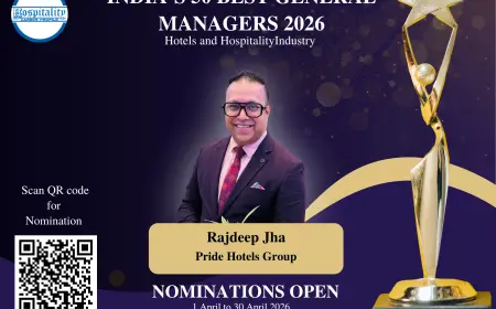Rajdeep Jha, GM of Pride Sun Village Resort & Spa Goa, Nominated for India’s 50 Best General Managers 2026