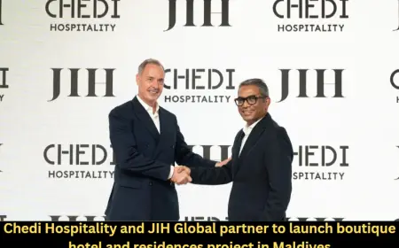 Chedi Hospitality and JIH Global partner to launch boutique hotel and residences project in Maldives