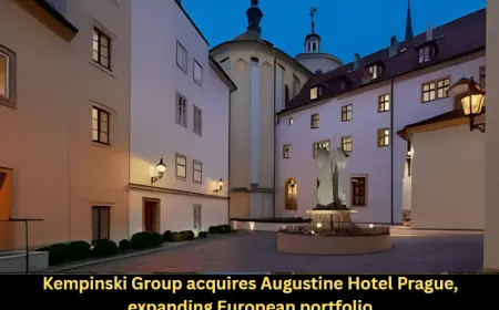 Kempinski Group acquires Augustine Hotel Prague, expanding European portfolio