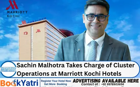 Sachin Malhotra Takes Charge of Cluster Operations at Marriott Kochi Hotels
