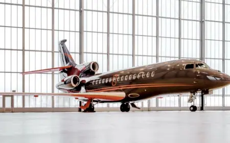 Novartis Adds First Dassault Falcon 8X to Corporate Fleet