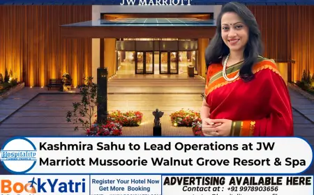 Kashmira Sahu to Lead Operations at JW Marriott Mussoorie Walnut Grove Resort & Spa