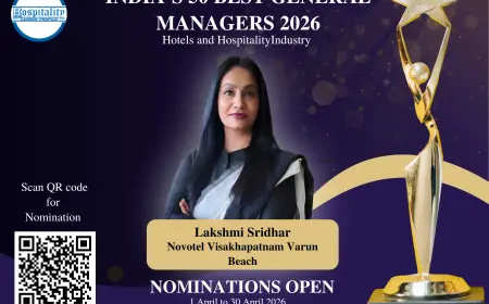 Lakshmi Sridhar, GM of Novotel Visakhapatnam Varun Beach, Nominated for India’s 50 Best General Managers 2026