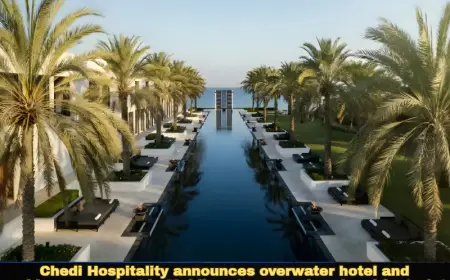 Chedi Hospitality announces overwater hotel and residences project in Maldives to expand regional footprint