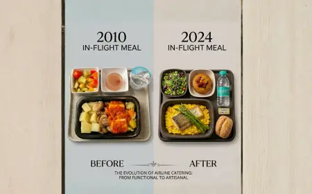Global Airline Meals Evolve from Luxury Dining to Modern In-Flight Catering Industry