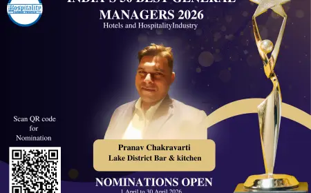 Pranav Chakravarti, GM of Lake District Bar & Kitchen, Nominated for India’s 50 Best General Managers 2026