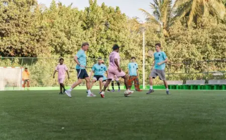 Sirru Fen Fushi hosts former footballer Marcus Allback for week-long guest engagement programme in Maldives