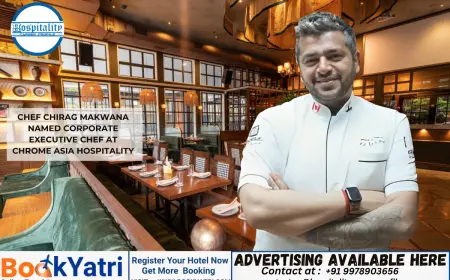 Chef Chirag Makwana Named Corporate Executive Chef at Chrome Asia Hospitality