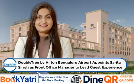 DoubleTree by Hilton Bengaluru Airport Appoints Sarita Singh as Front Office Manager to Lead Guest Experience