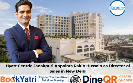 Hyatt Centric Janakpuri Appoints Rakib Hussain as Director of Sales in New Delhi