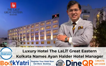 Luxury Hotel The LaLiT Great Eastern Kolkata Names Ayan Halder Hotel Manager