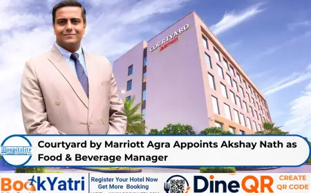 Courtyard by Marriott Agra Appoints Akshay Nath as Food & Beverage Manager