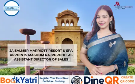 Jaisalmer Marriott Resort & Spa Appoints Masoom Rajpurohit as Assistant Director of Sales
