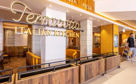 East Midlands Airport Opens New Italian Restaurant Amid Major Terminal Upgrade Project