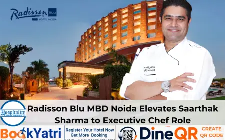 Radisson Blu MBD Noida Elevates Saarthak Sharma to Executive Chef Role