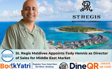 St. Regis Maldives Appoints Fady Hennis as Director of Sales for Middle East Market