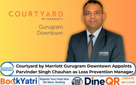 Courtyard by Marriott Gurugram Downtown Appoints Parvinder Singh Chauhan as Loss Prevention Manager